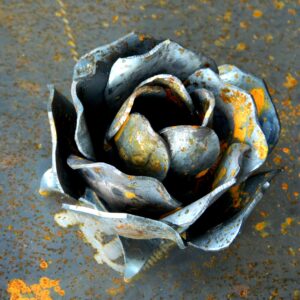 Rosa in ferro